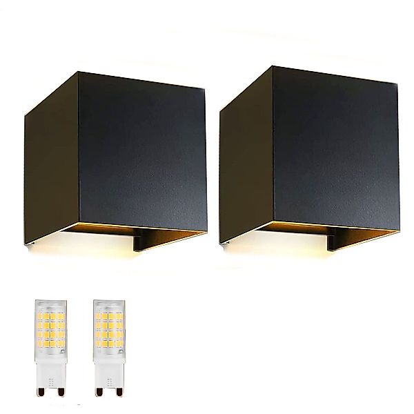 oyajia Wandleuchte 6W LED Aluminium Wandleuchte günstig online kaufen