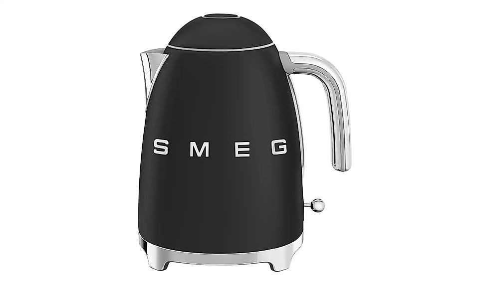 smeg Wasserkocher  KLF03BLMEU ¦ schwarz ¦ Edelstahl ¦ Maße (cm): B: 22,3 H: günstig online kaufen