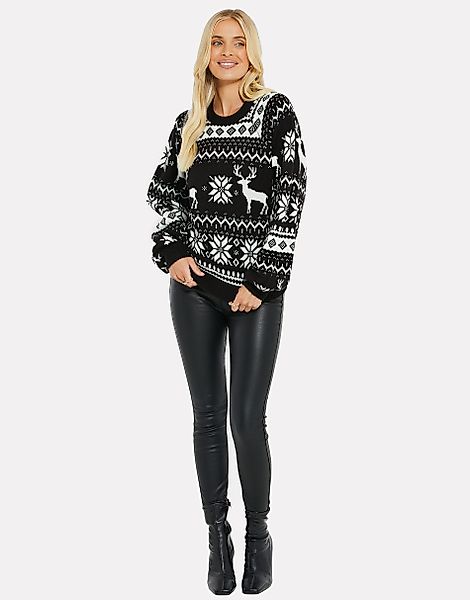 Threadbare Rundhalspullover (1-tlg) im tollen Weihnachts-Design günstig online kaufen