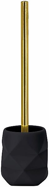 Kleine Wolke WC-Garnitur "Golden Crackle" 2 Stk. aus Polyresin (Kunststein) günstig online kaufen