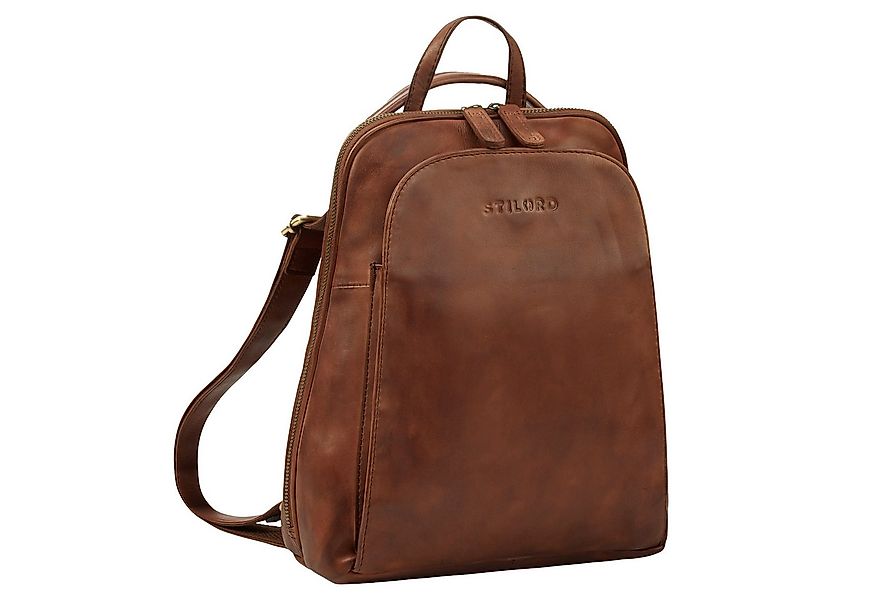 STILORD Cityrucksack "Ophelia" 2-in-1 Rucksack-Tasche Echt Leder Damen 10,9 günstig online kaufen