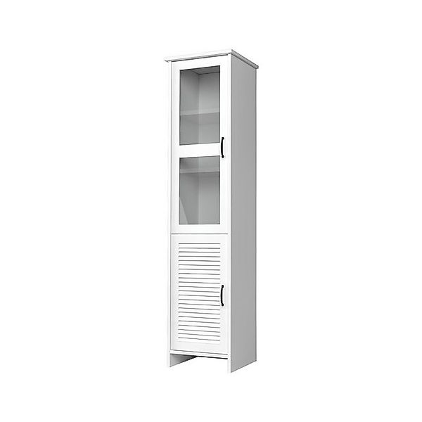 Xlmoebel Vitrine Klassische Glasvitrine mit Schrank und Kommoden für Bücher günstig online kaufen