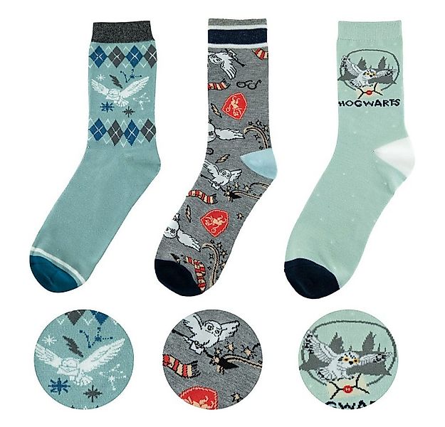 Cinereplicas Socken Harry Potter Socken 3er-Pack Hedwig (3-Paar) günstig online kaufen