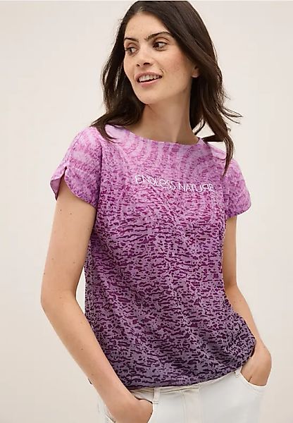 CECIL Ausbrenner Wording Shirt günstig online kaufen