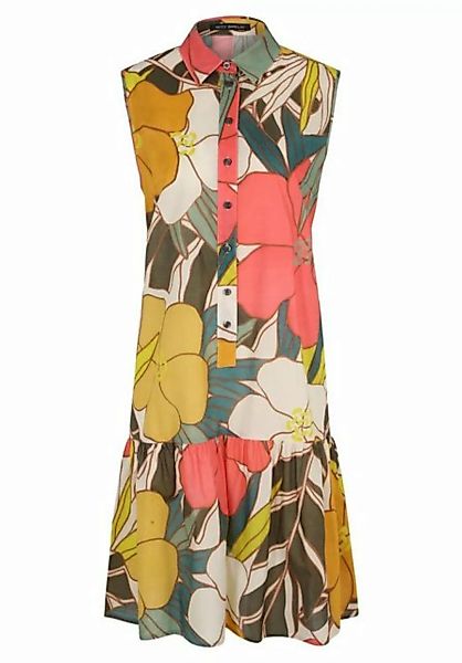 Betty Barclay Sommerkleid Kleid Kurz ohne Arm, Khaki/Yellow günstig online kaufen