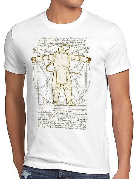 style3 T-Shirt Vitruvianischer Alfred alchemist anime manga japan fullmetal günstig online kaufen