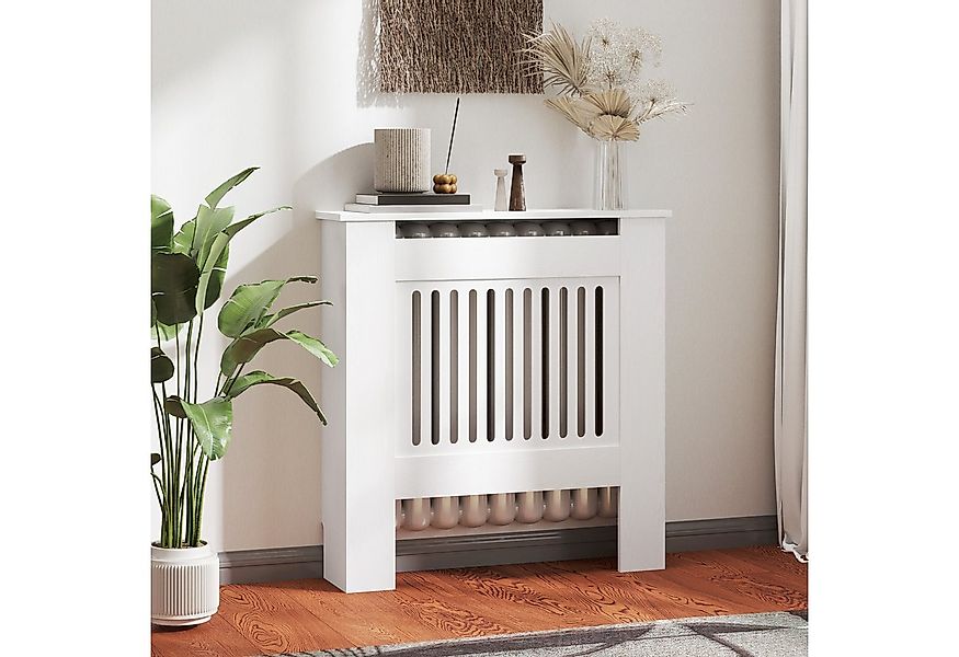 HOMCOM Heizungsverkleidung mit horizontalen Lamellen, Zubehör für Heizzubeh günstig online kaufen