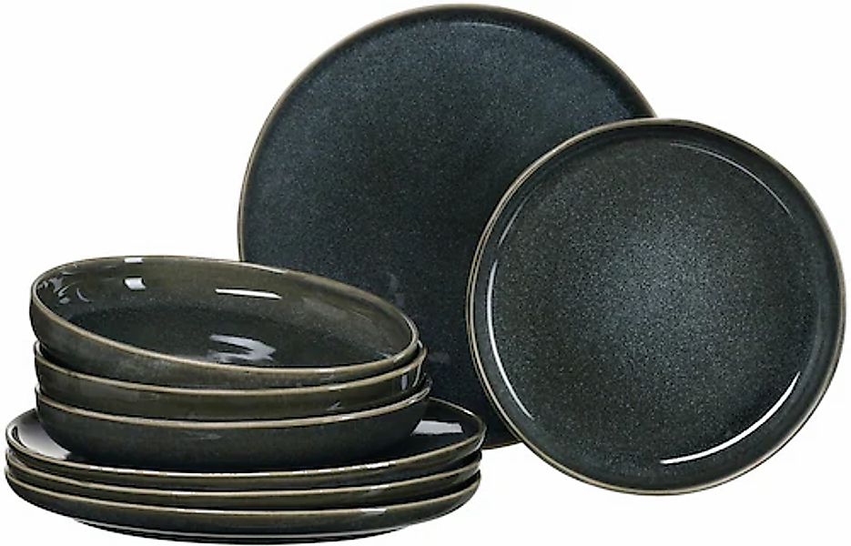 Ritzenhoff & Breker Tafelservice »Eda«, (Set, 8 tlg.), aus Steingut für 4 P günstig online kaufen