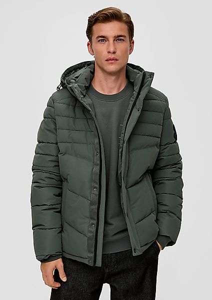 s.Oliver Allwetterjacke Steppjacke mit abnehmbarer Kapuze günstig online kaufen