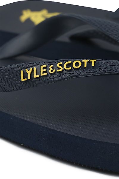 Lyle & Scott Badesandalen Navy - Größe 47 günstig online kaufen