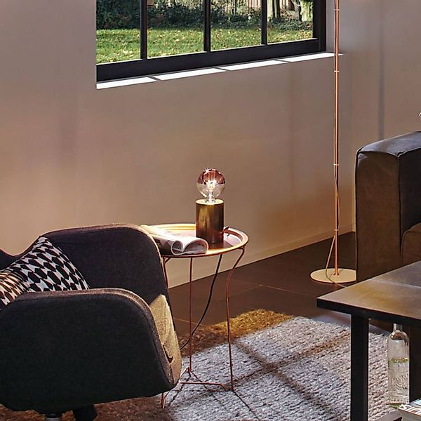 Paulmann Tischleuchte »Neordic Mik rund max.1x20W E27 Grau 230V Beton«, 1 f günstig online kaufen