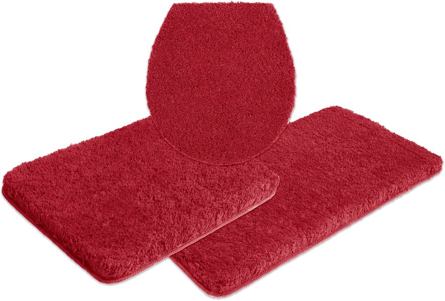 my home Badematte "Sanremo, Badvorleger, Badezimmer Teppich, sehr weich" Hö günstig online kaufen