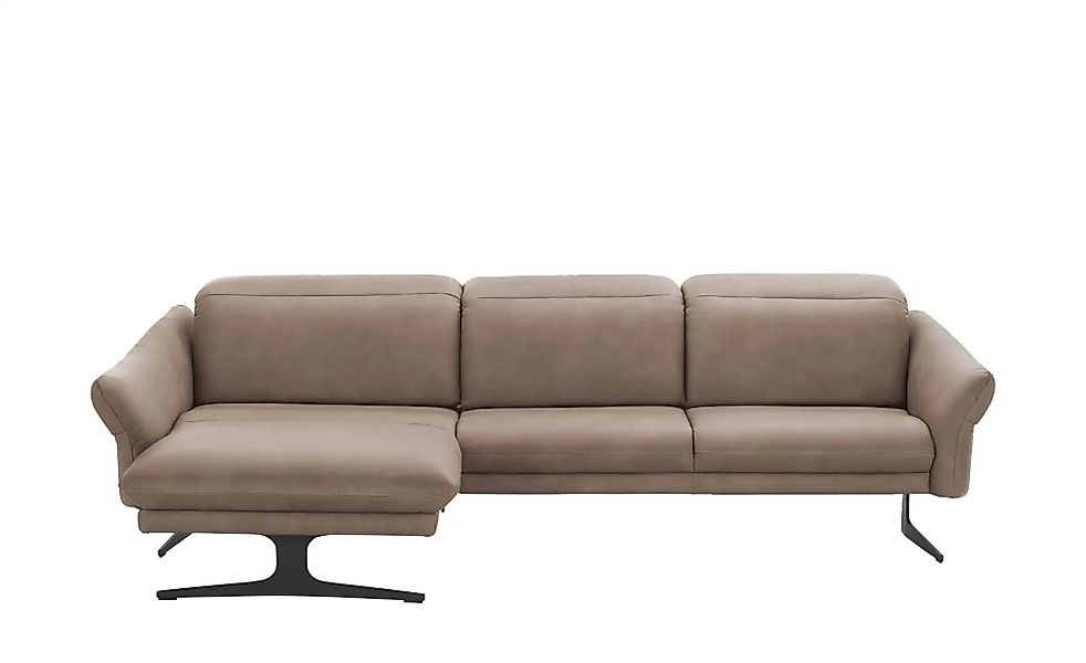 himolla Ecksofa Leder 1059 ¦ braun ¦ Maße (cm): B: 284 H: 83 T: 179.0 Polst günstig online kaufen
