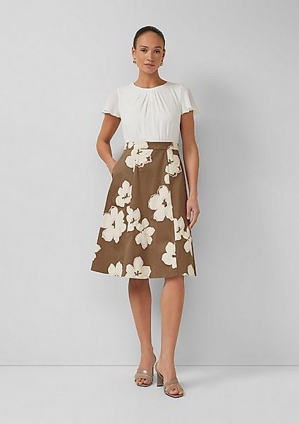 s.Oliver Midikleid Kleid Elegantes Etuikleid mit Popeline-Rock günstig online kaufen