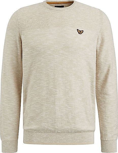 PME Legend Stickgarn Pullover Ecru - Größe XXL günstig online kaufen