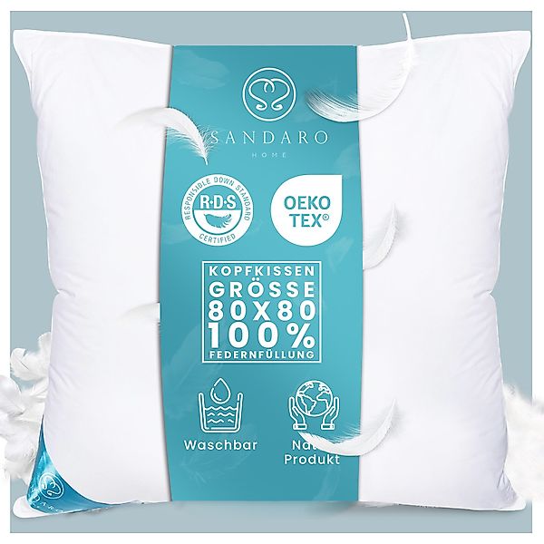 Sandaro Home Federkissen 1500 gr, 100% günstig online kaufen