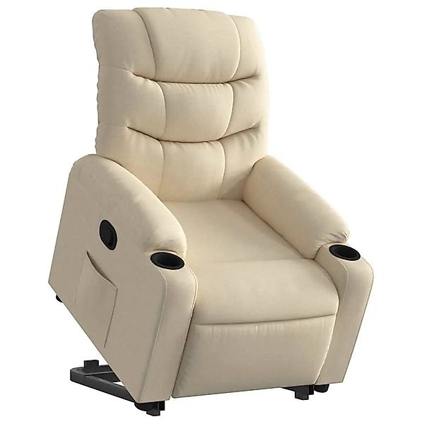 vidaXL Relaxsessel mit Aufstehhilfe Creme Stoff 3206653 günstig online kaufen