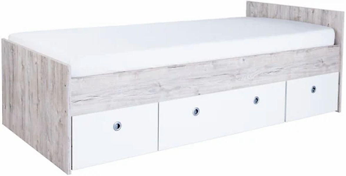 Home affaire Stauraumbett »Jugendbett »Rieke« 120 x 200 cm« 1 tlg. Jugendbe günstig online kaufen