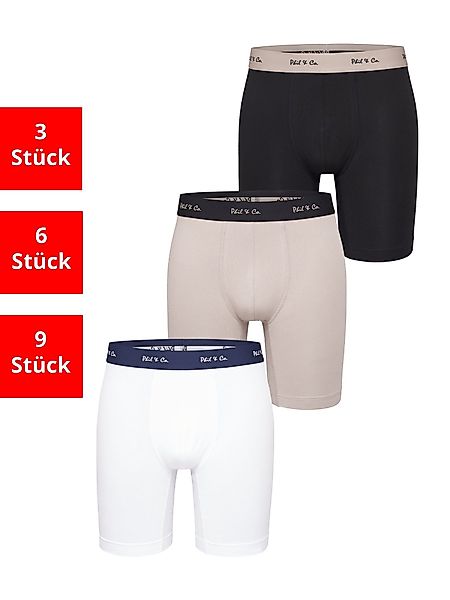 Phil & Co. Langer Boxer Long Boxer Briefs (6-St) Retroshorts - langes Bein günstig online kaufen