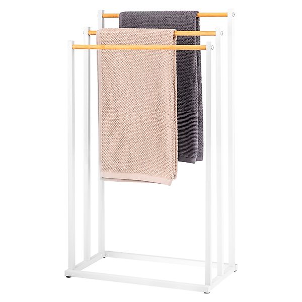eluno Handtuchständer freistehend, 3 Stangen, Handtuchständer, günstig online kaufen