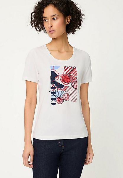 Olsen T-Shirt Shirt mit Placement-Print günstig online kaufen