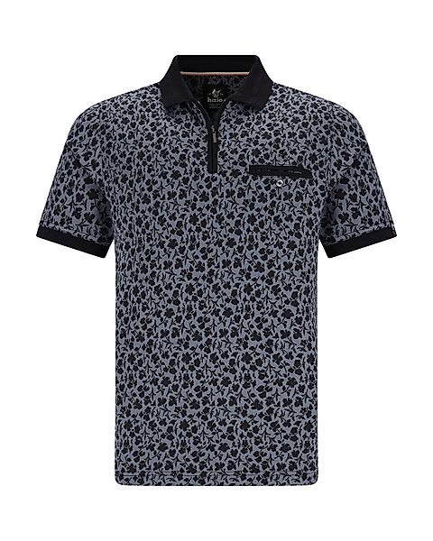Hajo Poloshirt Poloshirt in floralem Alloverjacquard günstig online kaufen