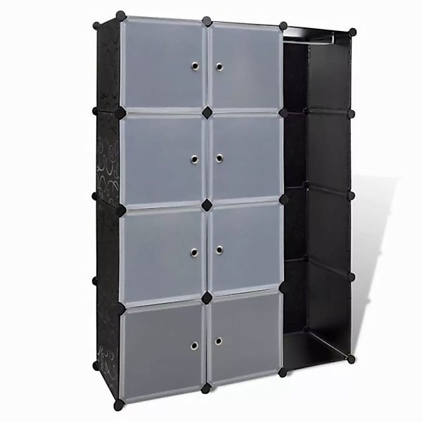 vidaXL Kleiderschrank Kleiderschrank Modularer Schrank mit 9 Fächern 371151 günstig online kaufen