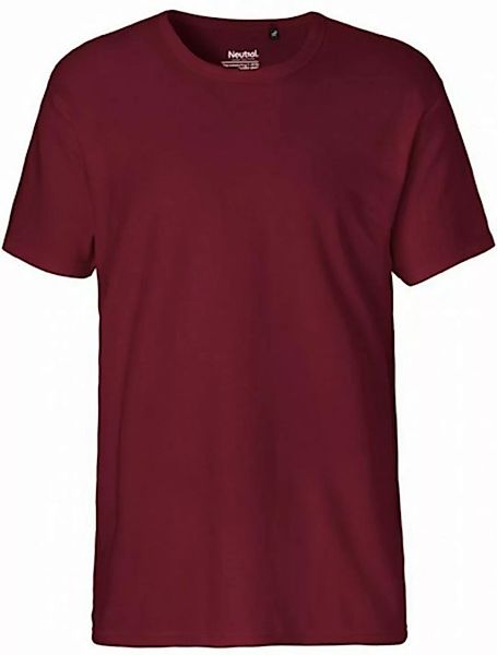 Neutral Rundhalsshirt Herren Interlock T-Shirt / 100% Fairtrade Baumwolle günstig online kaufen