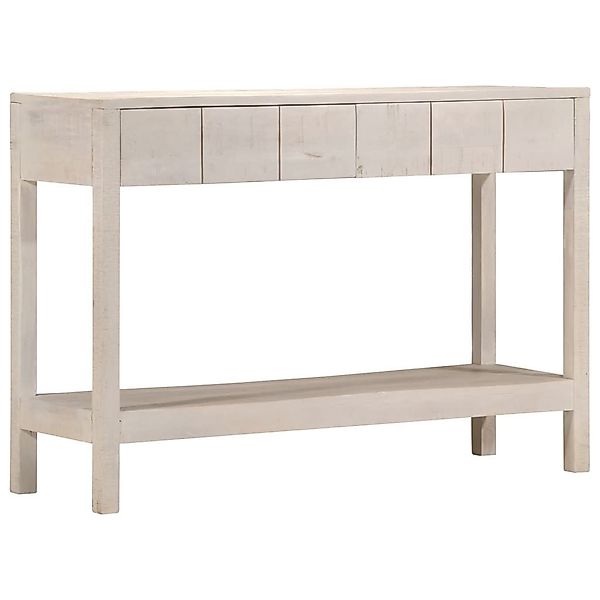 vidaXL Beistelltisch Konsolentisch Weiß 110x35x75 cm günstig online kaufen