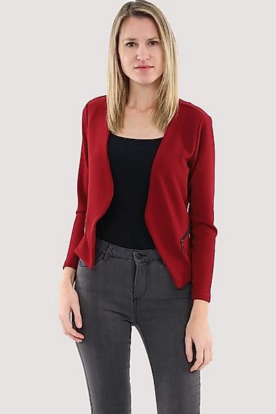 malito more than fashion Jackenblazer 6040 Sweatblazer im Basic-Look günstig online kaufen