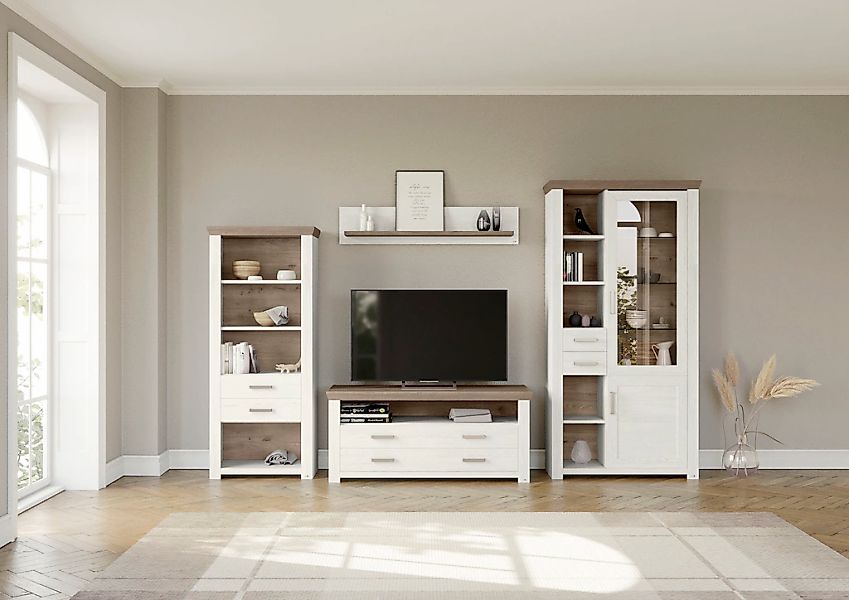 set one by Musterring Wohnwand "York" 4 Stk. tlg. günstig online kaufen