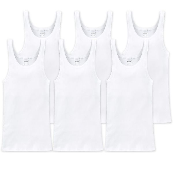 Schiesser Unterhemd Basic (3-St) schlichtes Basic-Unterhemd günstig online kaufen