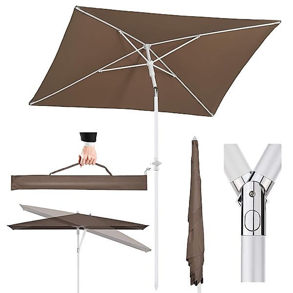 Sekey Sonnenschirm 180 x 125 cm günstig online kaufen