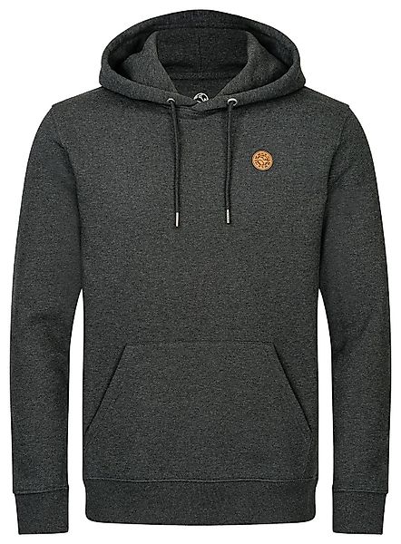 Gradnetz Kapuzenpullover basic leather unisex Biobaumwolle günstig online kaufen