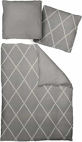 Adam Bettwäsche "Casket Valdelana light" 2 Stk. aus 100 % Bio-Baumwolle, 2 günstig online kaufen