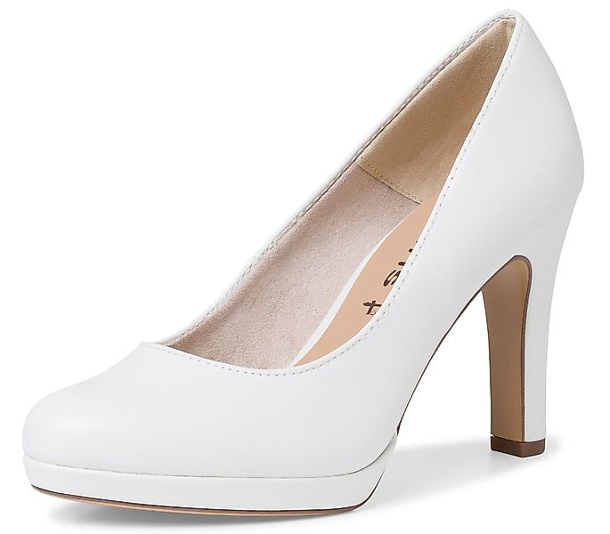 Tamaris 1-22426-20 140 White Matt Pumps günstig online kaufen