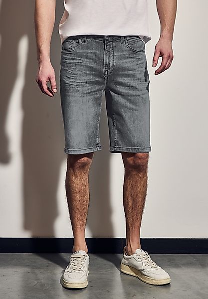 STREET ONE MEN Shorts, aus Baumwolle mit Stretchanteil günstig online kaufen