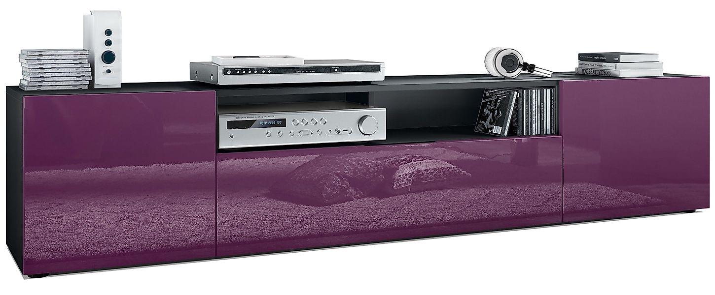 Vladon Lowboard Mogan (TV-Kommode, mit 2 günstig online kaufen