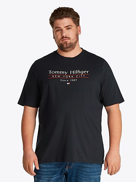 Tommy Hilfiger Big & Tall "BT-HILFIGER CENTER STACK TEE-B" Große Größen, mi günstig online kaufen