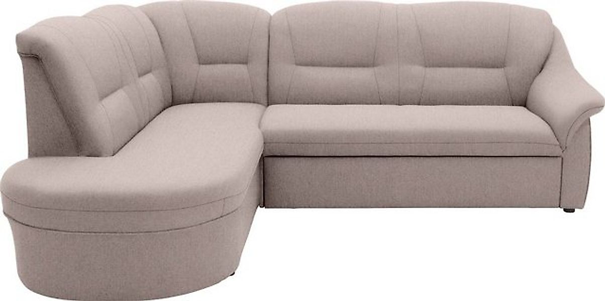 DOMO collection Ecksofa "Faenza für kleine Räume, Stellmaße 232,176cm, komf günstig online kaufen
