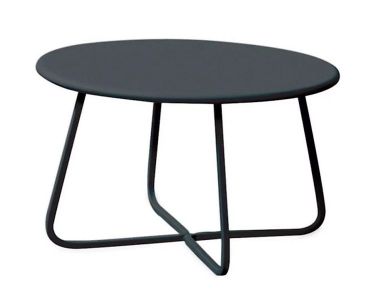 Niedriger Tisch Daisy Ø 65 cm schwarz - NE günstig online kaufen