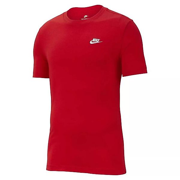 Nike Sportswear Club Kurzarm T-shirt XL University Red / White günstig online kaufen