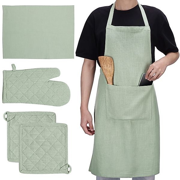 JEMIDI Grillschürze Küchen Set - 1x günstig online kaufen