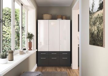 rauch Drehtürenschrank Kleiderschrank Schrank Garderobe Schlafzimmerschrank günstig online kaufen