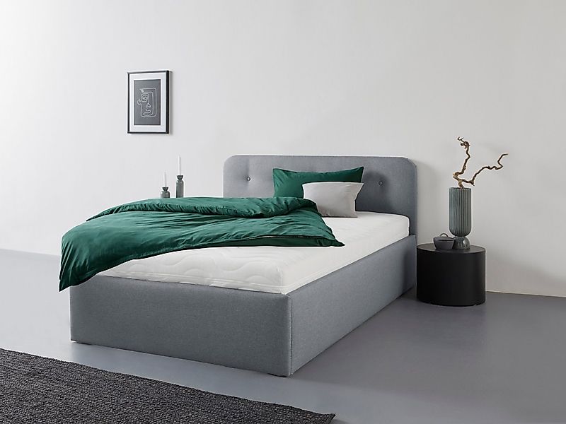 Westfalia Schlafkomfort Polsterbett Rostock, auch mit Stauraum und Kopfteil günstig online kaufen