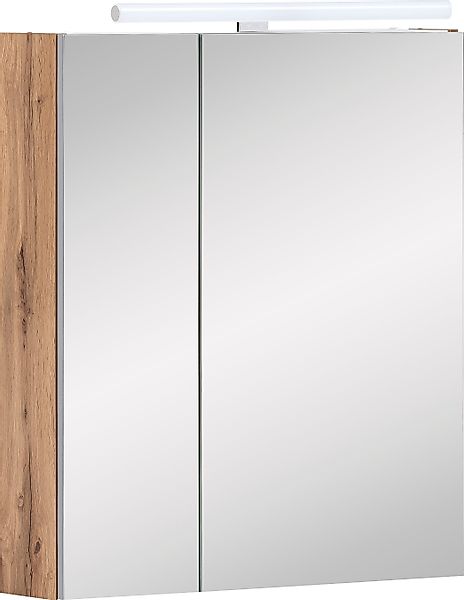 Schildmeyer Spiegelschrank "Duo", Breite 60 cm, 2-türig, LED-Beleuchtung, S günstig online kaufen
