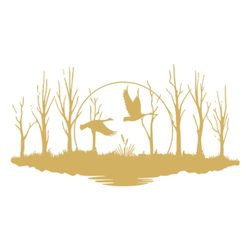Jumpeak Wanddekoobjekt Raubvögel Metall Wanddekoration, Wald günstig online kaufen