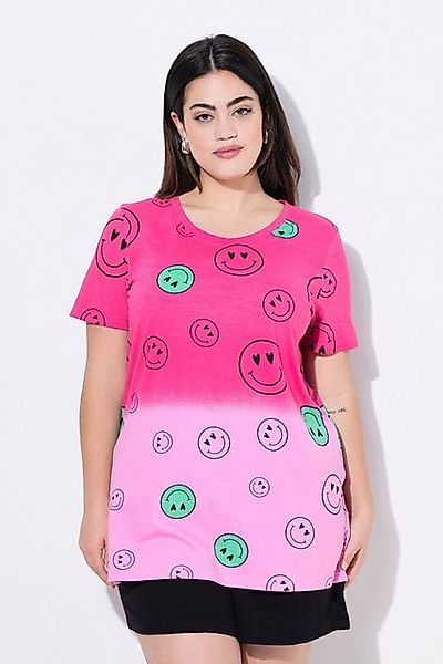 Angel of Style T-Shirt T-Shirt Smiley-Muster Farbverlauf günstig online kaufen