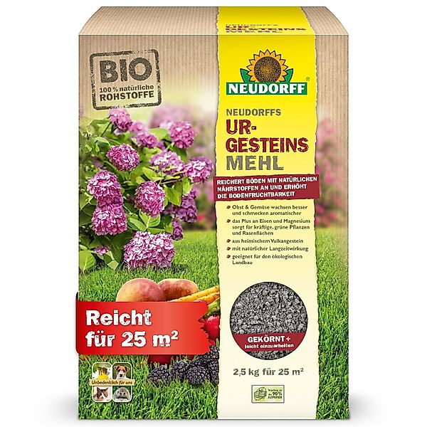 Neudorff Bodenverbesserer UrgesteinsMehl 2,5 kg, erhöht günstig online kaufen