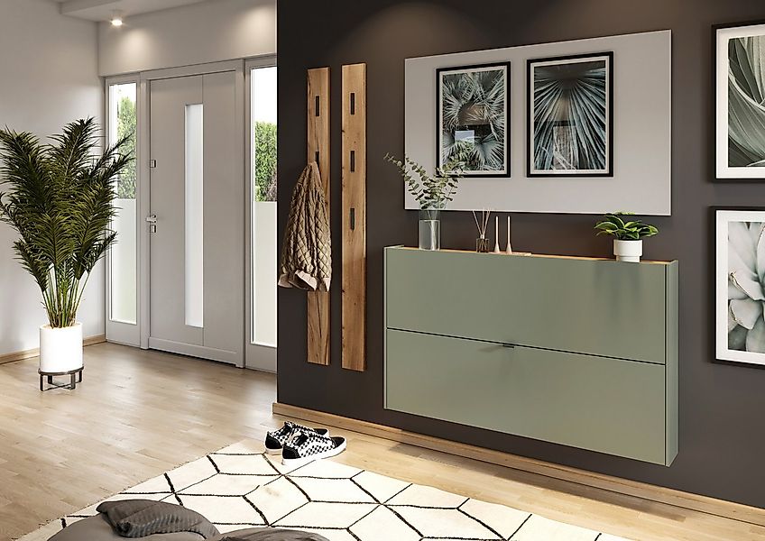 GERMANIA Garderoben-Set Ameca, (3-St), Garderoben-Set aus Schuhkipper, Spie günstig online kaufen